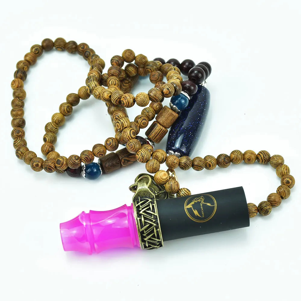 Shisha Mundstück mit Kette – Wiederverwendbar & Stylisch
