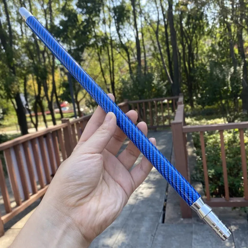 Shisha Mundstück aus Carbon – 39 cm