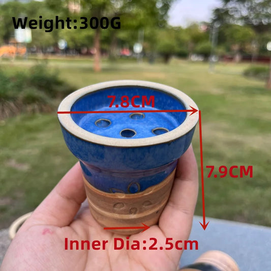 Keramik Shisha Kopf