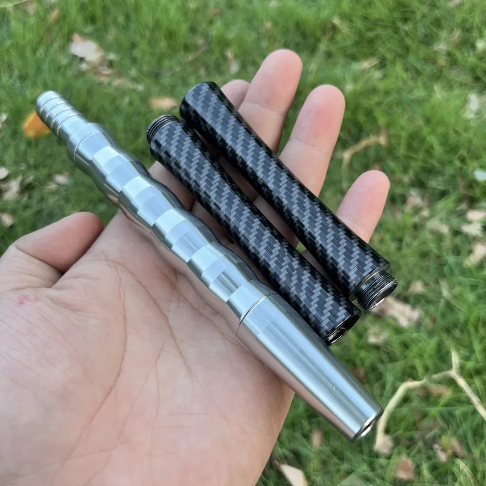 Shisha Mundstück aus Carbon – 39 cm