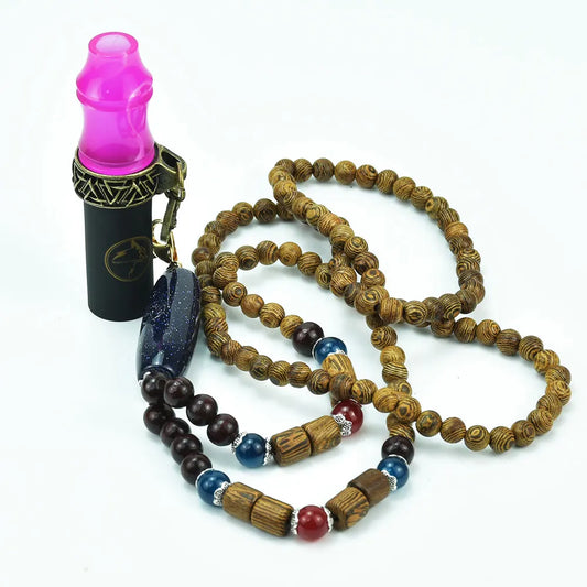 Shisha Mundstück mit Kette – Wiederverwendbar & Stylisch