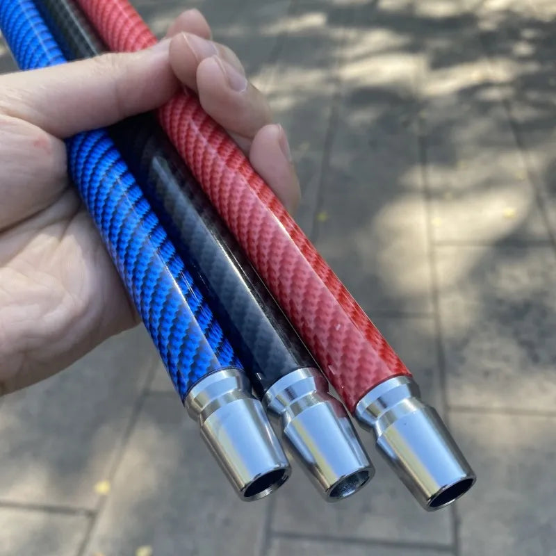 Shisha Mundstück aus Carbon – 39 cm