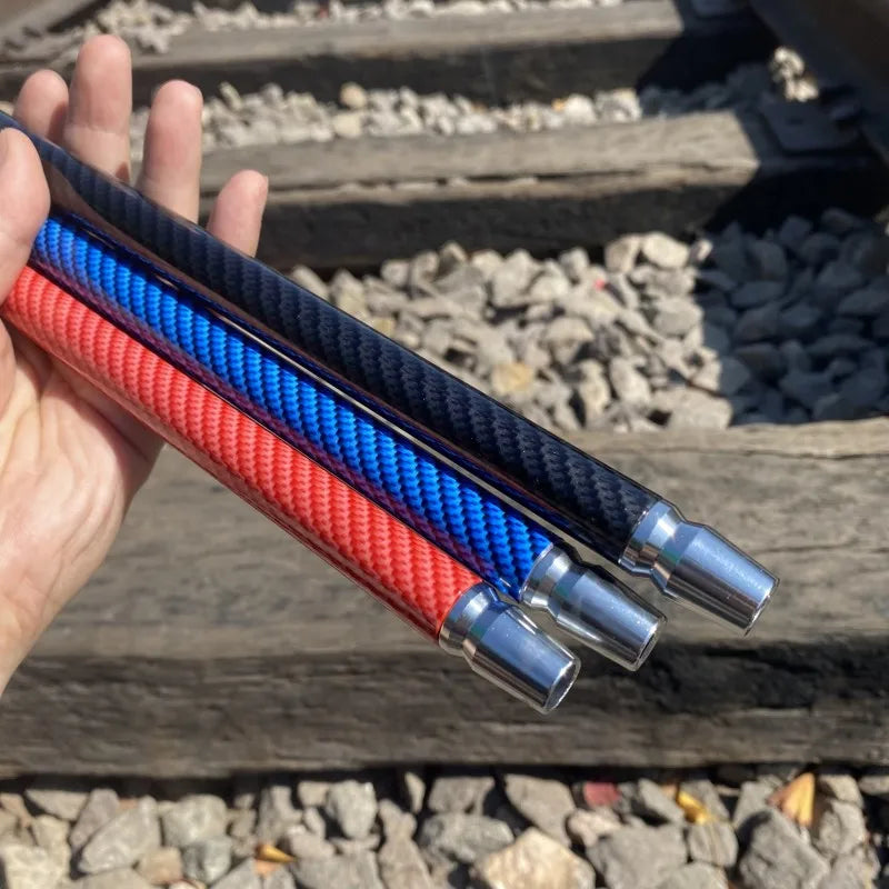Shisha Mundstück aus Carbon – 39 cm