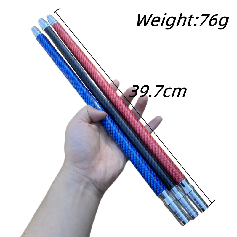 Shisha Mundstück aus Carbon – 39 cm